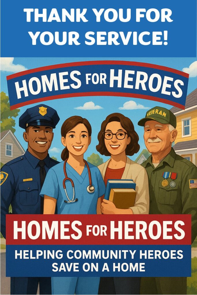Homes For Heroes ChatGPT We appreciate what you do!