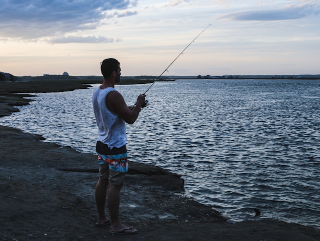 Fishing at Seabrook NH