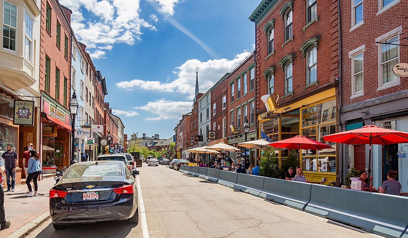 New Hampshire Downtown Storefront
